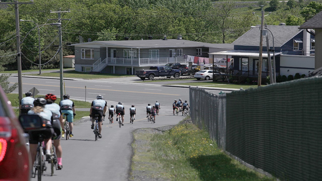 Le soleil était de la partie au 9e Défi du Tour de Beauce