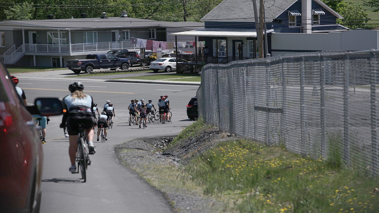 Le soleil était de la partie au 9e Défi du Tour de Beauce