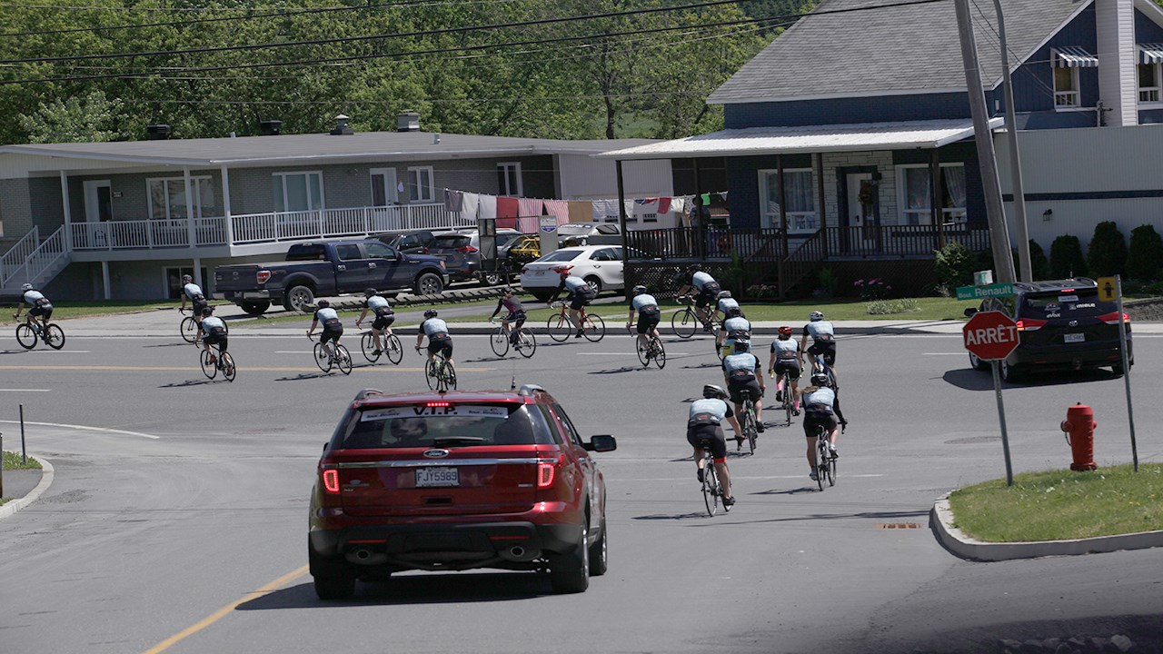 Le soleil était de la partie au 9e Défi du Tour de Beauce