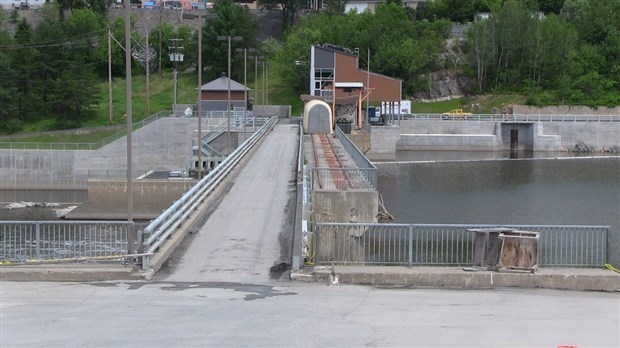 Le barrage Sartigan à Saint-Georges.