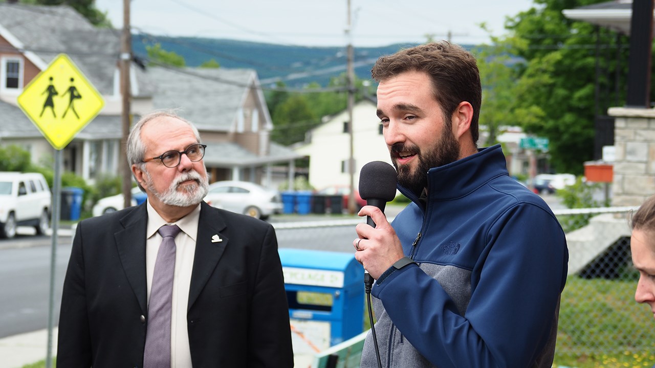 Inauguration d'un jardin communautaire à Saint-Georges