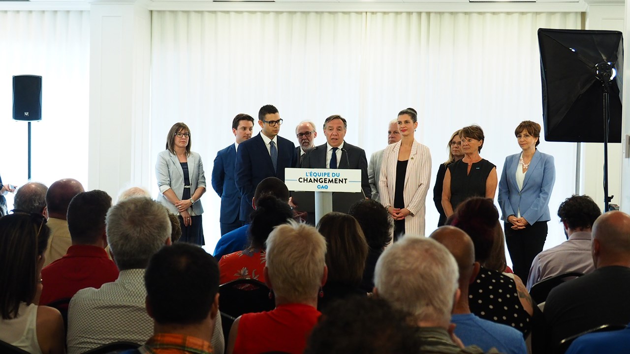 Samuel Poulin est candidat pour la CAQ dans Beauce-Sud