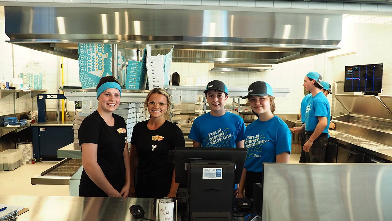 Lancement officiel de Y Pizza à Beauceville
