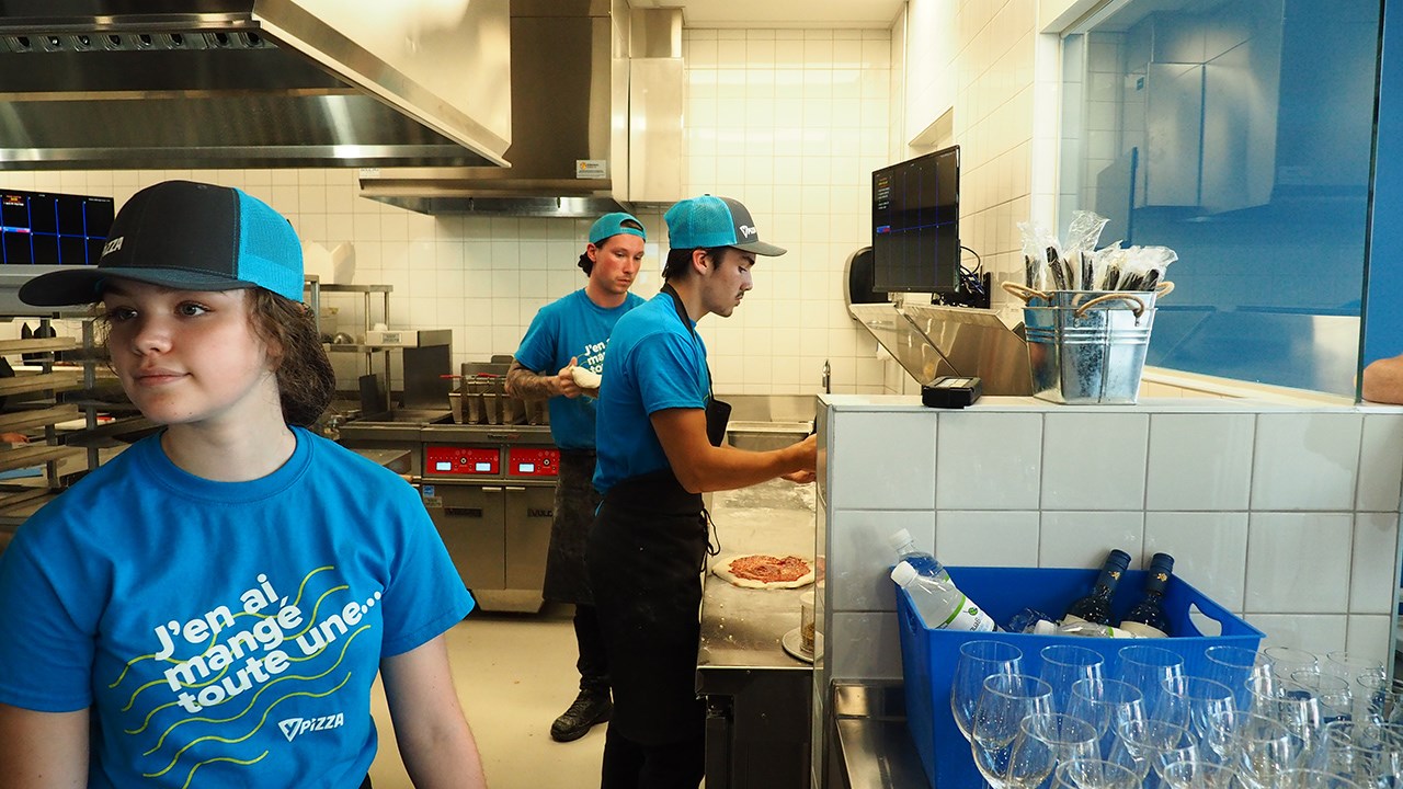 Lancement officiel de Y Pizza à Beauceville