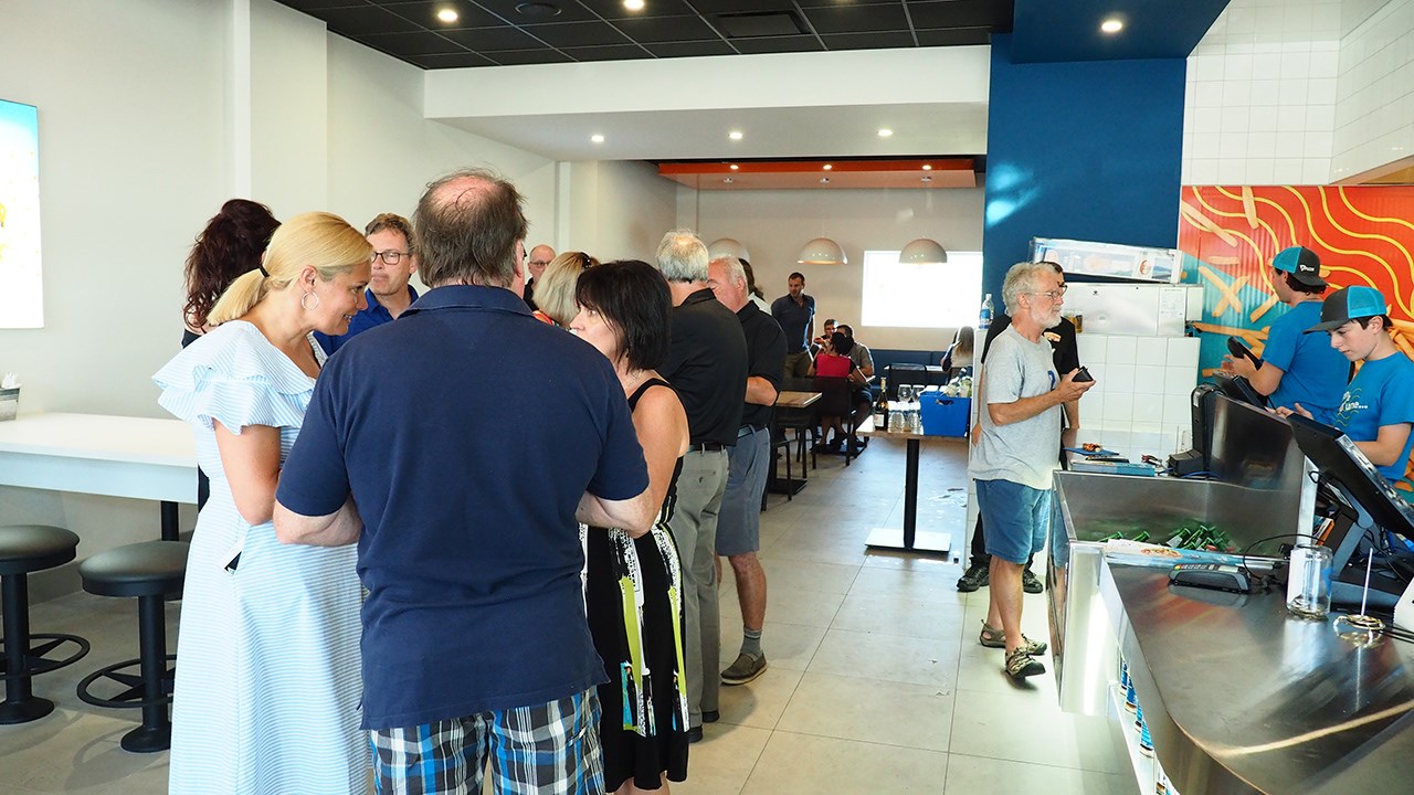 Lancement officiel de Y Pizza à Beauceville