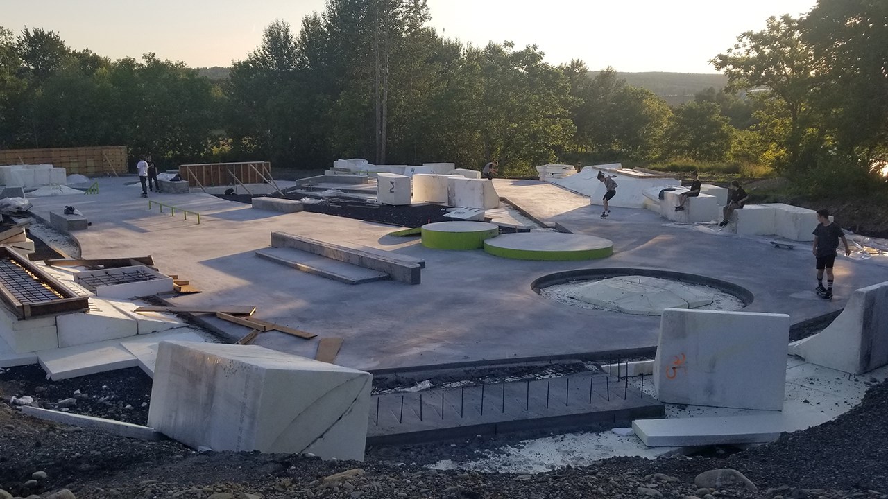 Un skatepark déjà adopté à l'espace Carpe Diem sans qu'il soit terminé
