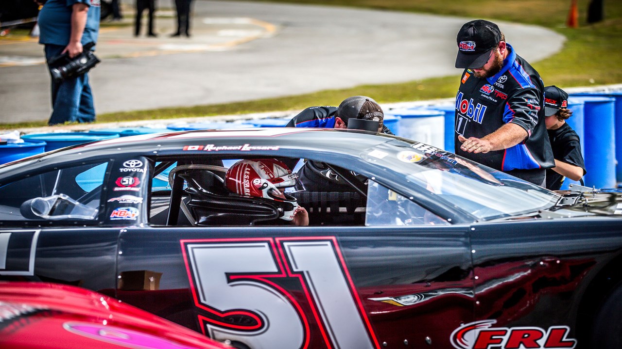 Raphaël Lessard de retour en piste ce lundi au Anderson Speedway