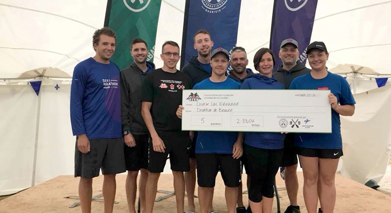 Une cinquième place pour le Drakkar de Beauce au circuit provincial