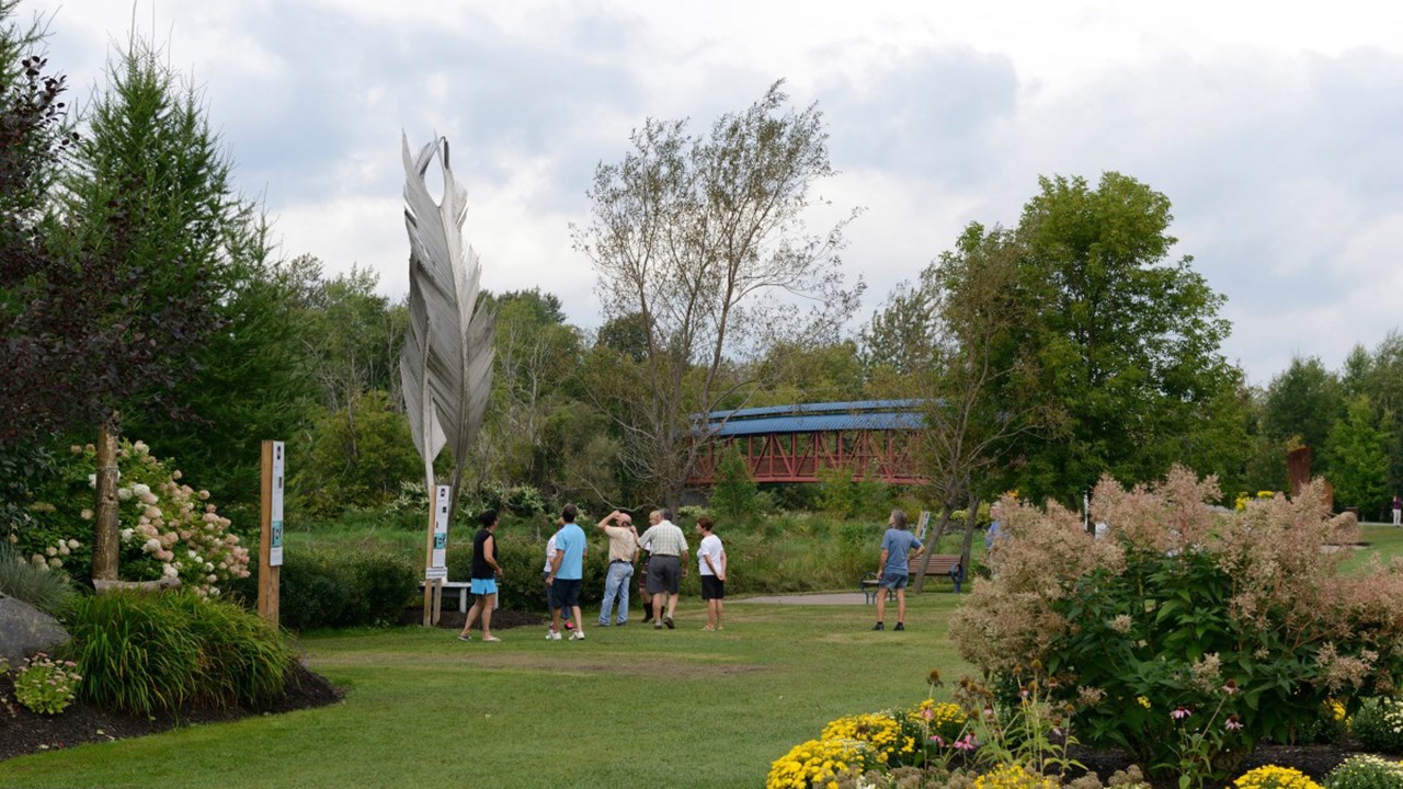 Une visite guidée et gratuite du parcours muséal des sculptures 