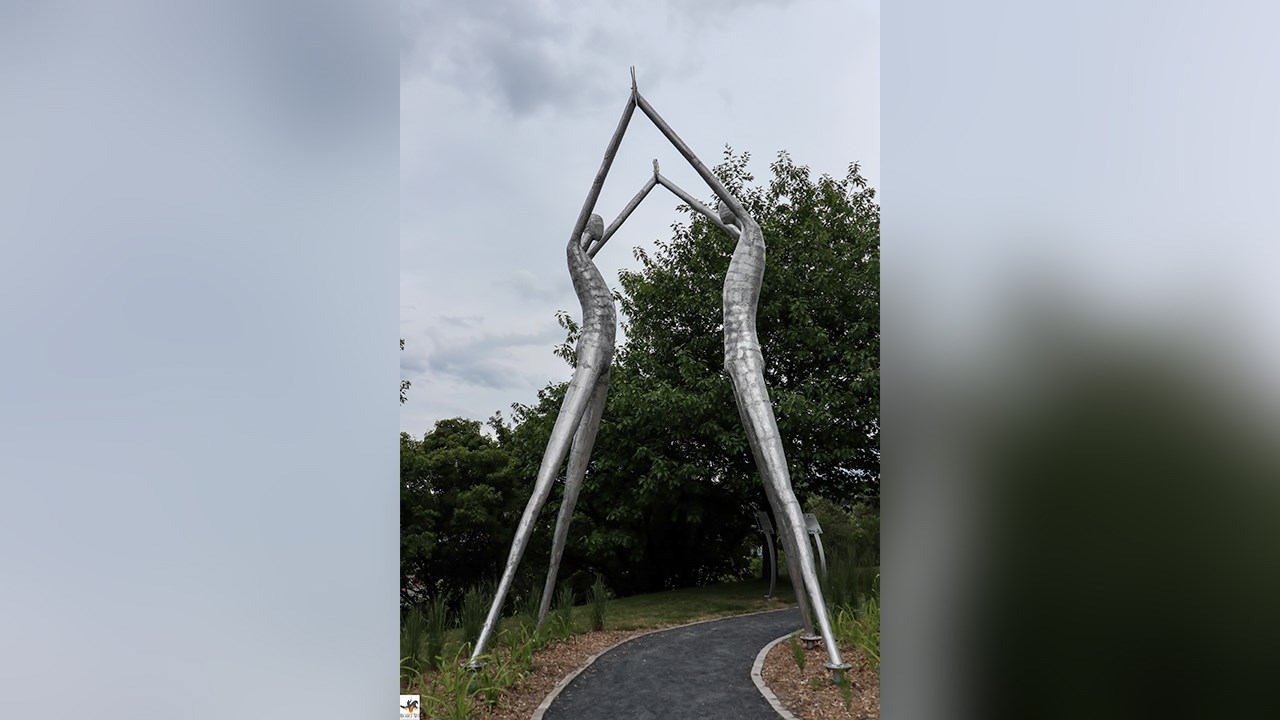 Une visite guidée et gratuite du parcours muséal des sculptures