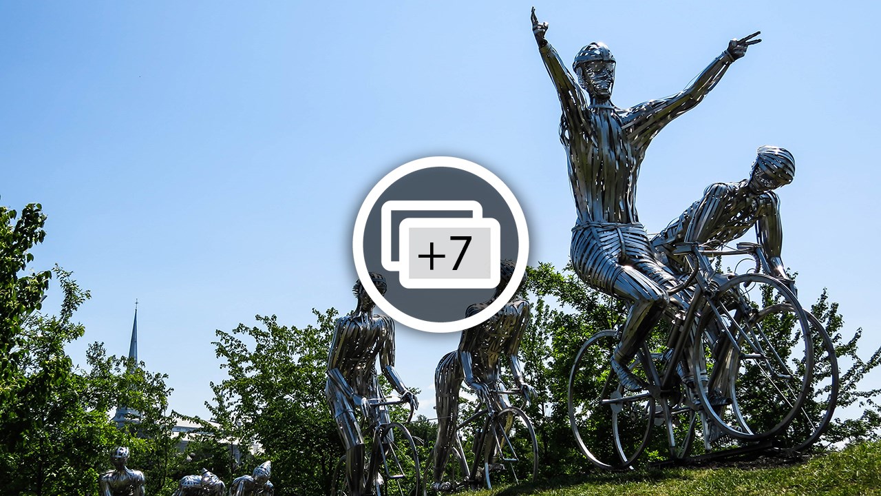 Une visite guidée et gratuite du parcours muséal des sculptures