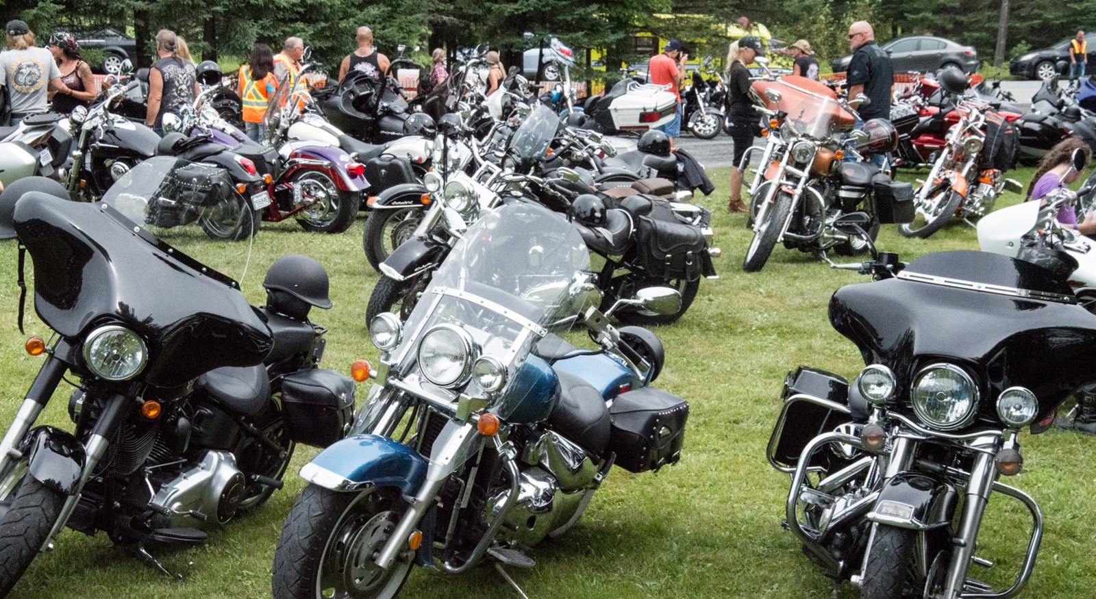 C'est un départ pour la 24e édition du Party Harley pour les enfants malades