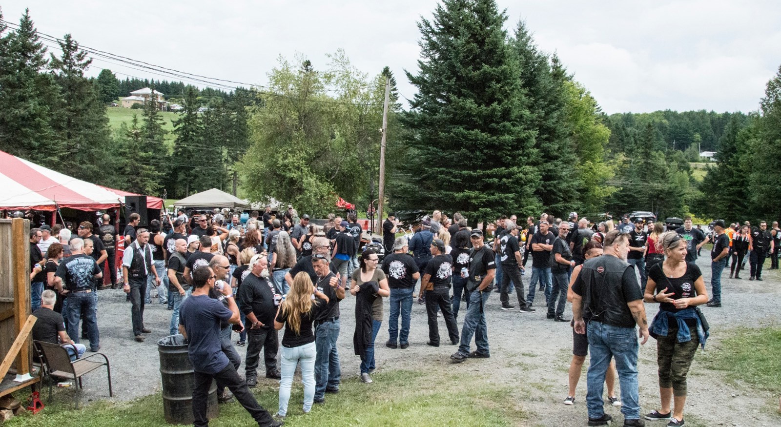 C'est un départ pour la 24e édition du Party Harley pour les enfants malades