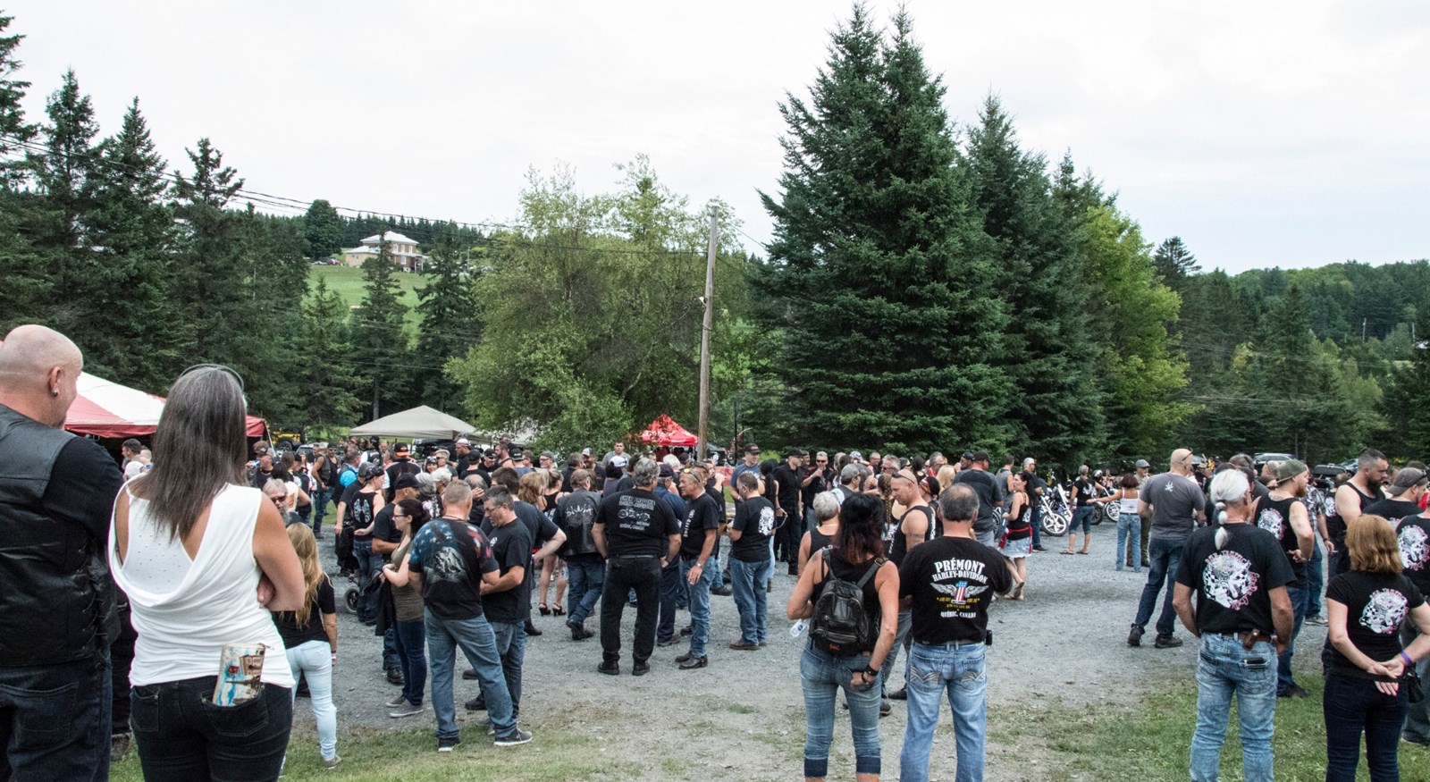 C'est un départ pour la 24e édition du Party Harley pour les enfants malades