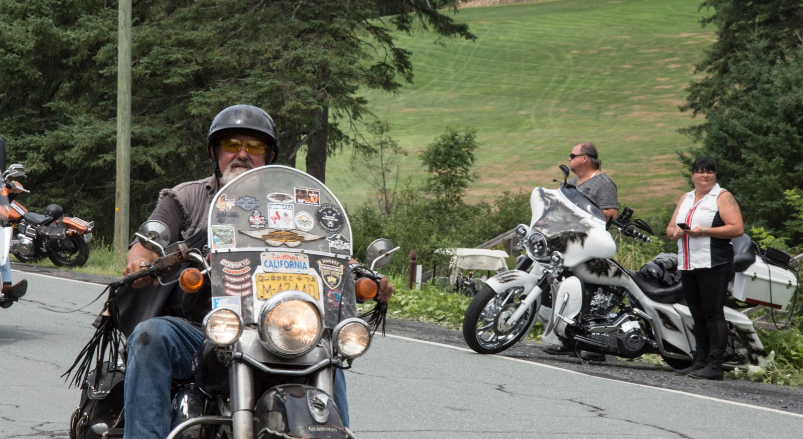 C'est un départ pour la 24e édition du Party Harley pour les enfants malades