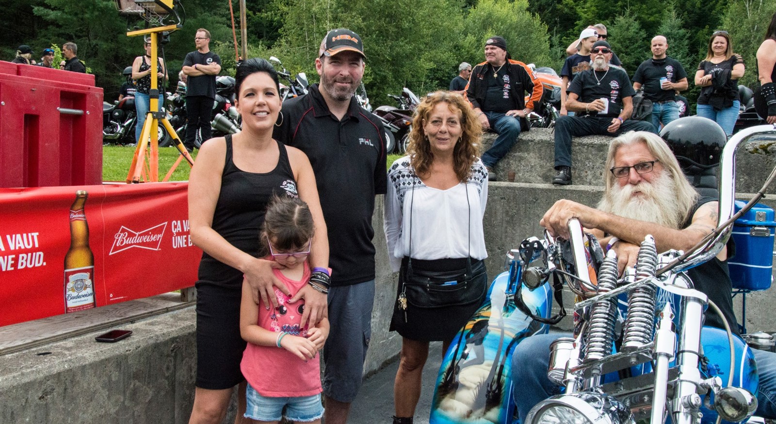 C'est un départ pour la 24e édition du Party Harley pour les enfants malades