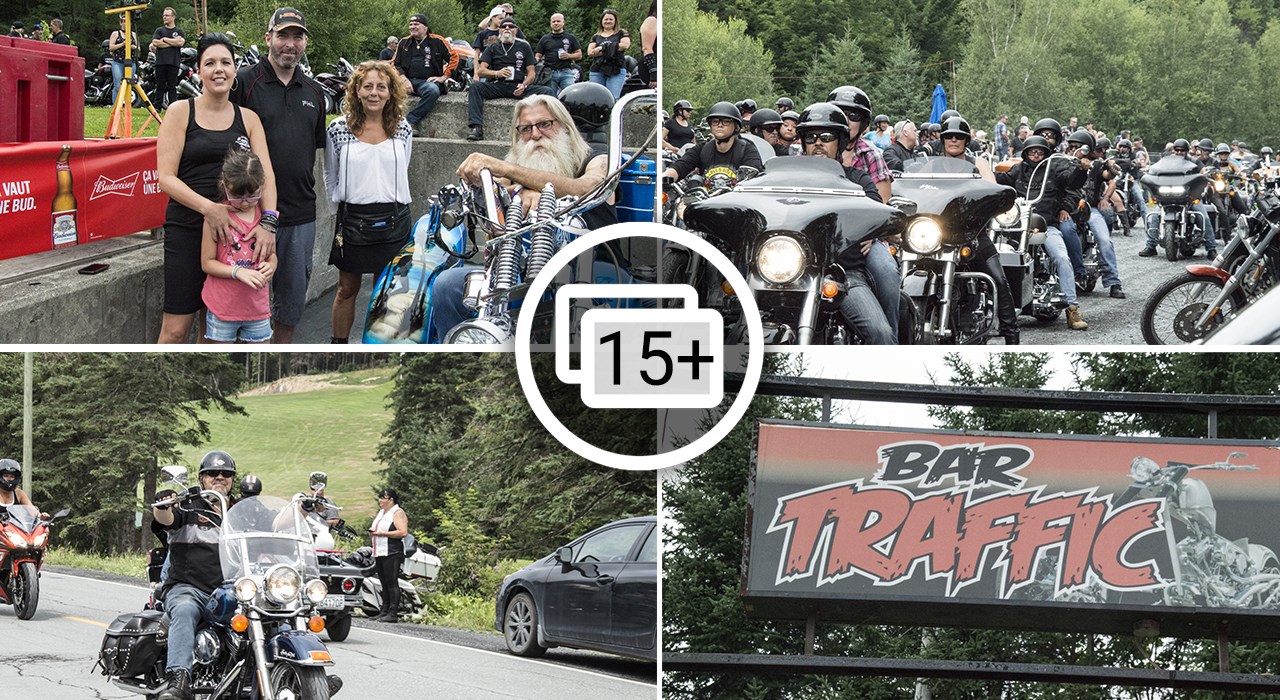 C'est un départ pour la 24e édition du Party Harley pour les enfants malades