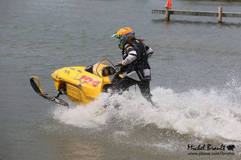 La finale du Circuit québécois de motoneiges sur l'eau aura lieu à Frampton