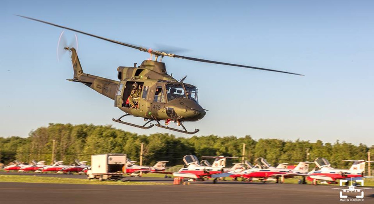 EN BREF | Un CH 146 des Forces armées canadiennes survolera bientôt Saint-Joseph