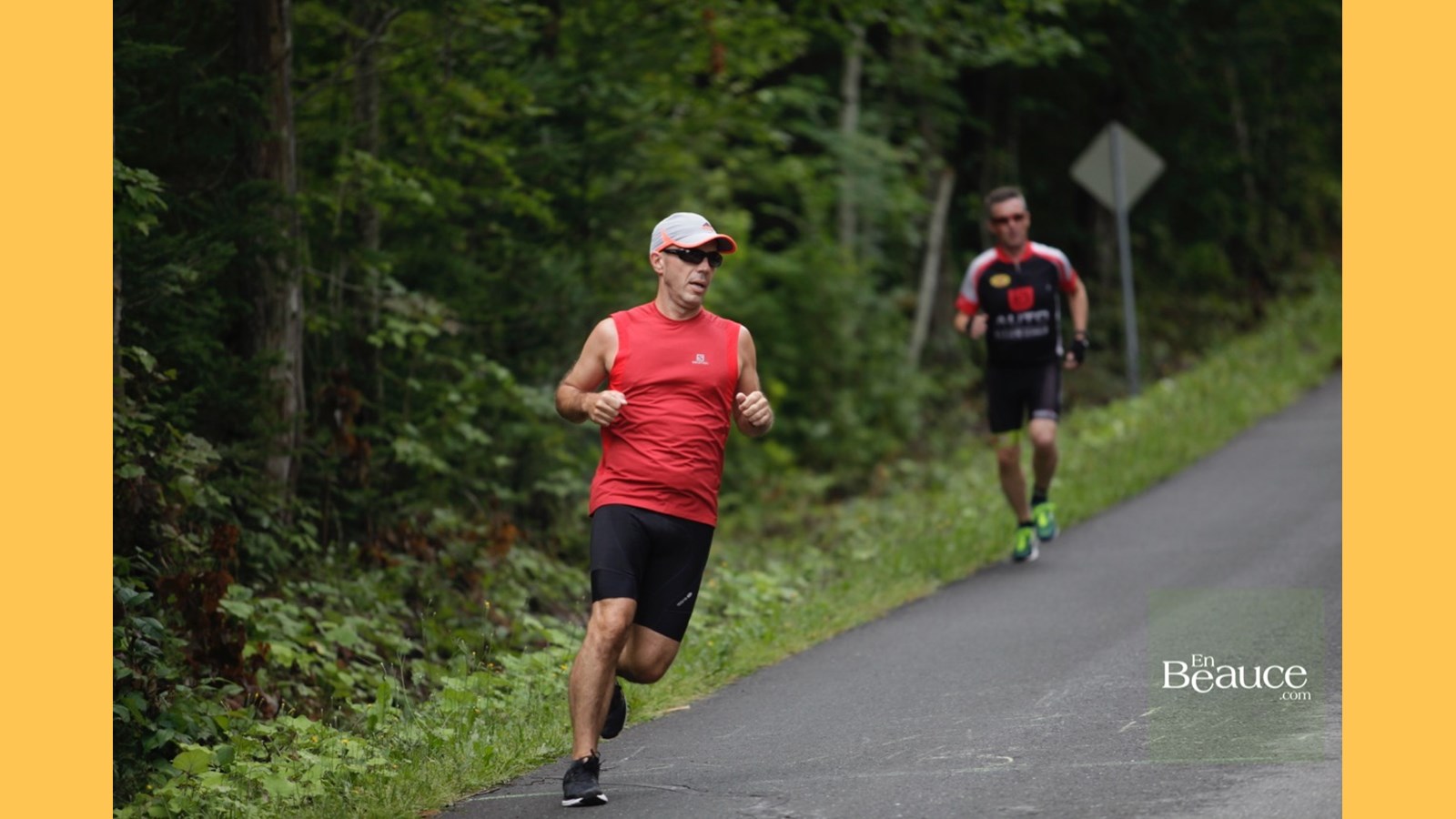 EN IMAGES : le triathlon du Lac-Poulin (partie nage)