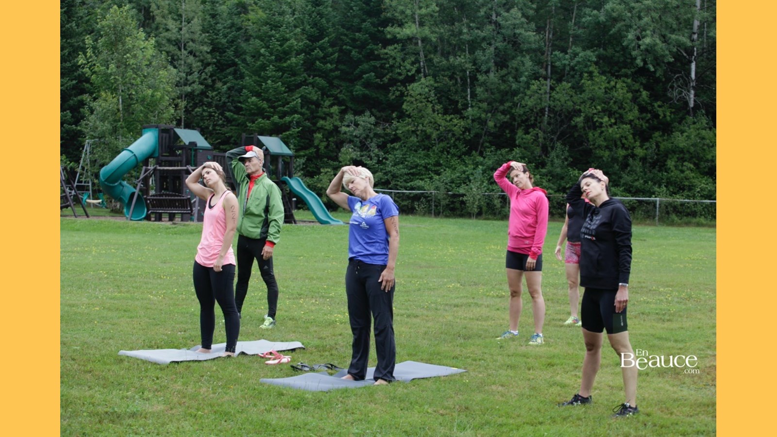 EN IMAGES : le triathlon du Lac-Poulin (partie nage)