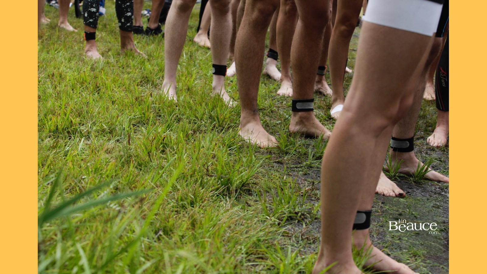 EN IMAGES : le triathlon du Lac-Poulin (partie nage)