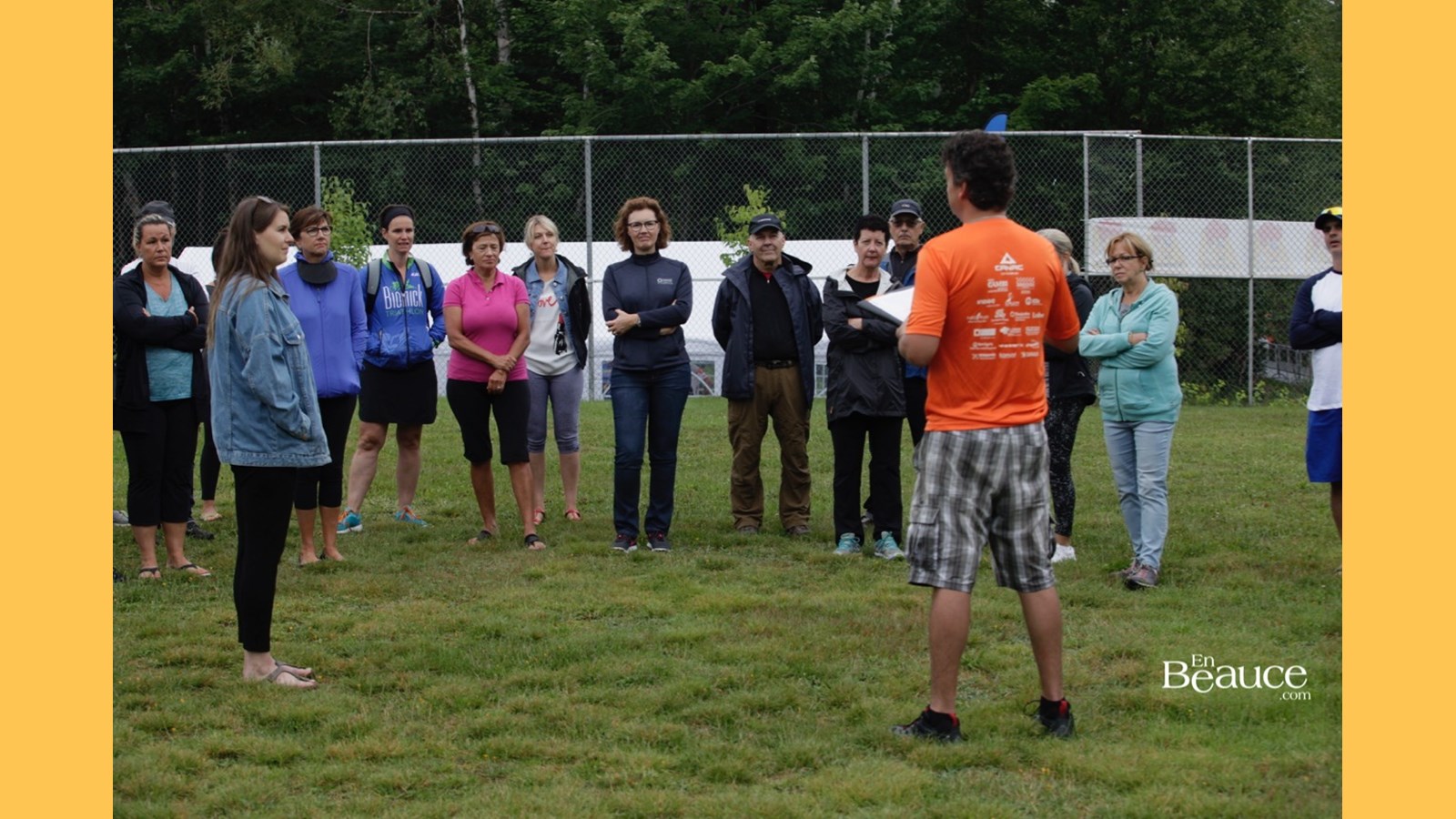 EN IMAGES : le triathlon du Lac-Poulin (partie nage)