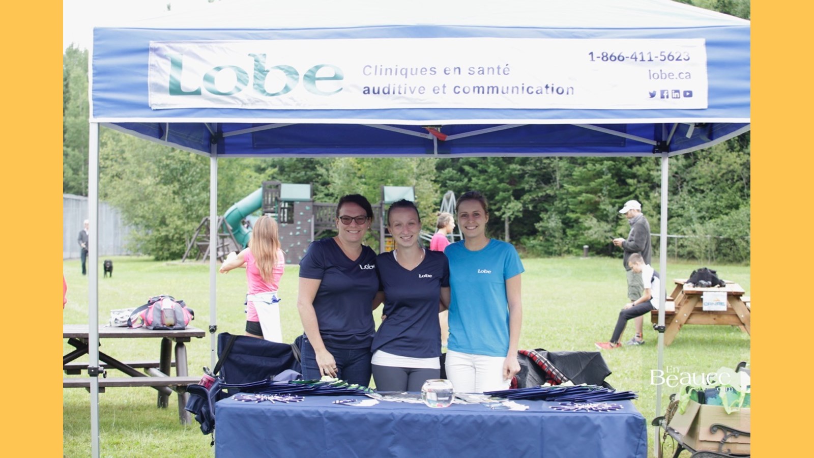EN IMAGES : le triathlon du Lac-Poulin (partie nage)