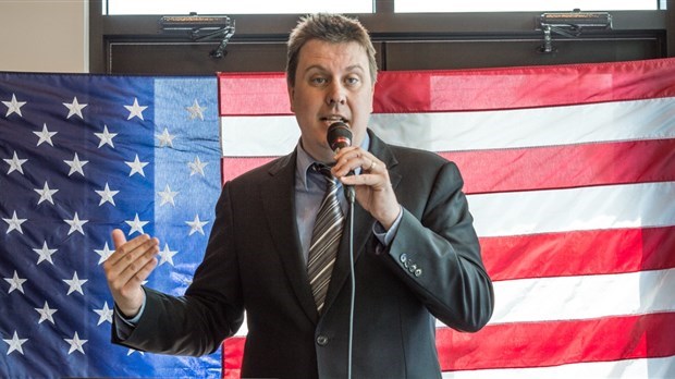 Hans Mercier, chef du Parti 51 et candidat de ce même parti dans Beauce-Sud.