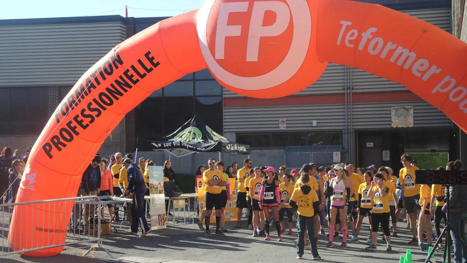 EN IMAGES | La 8e édition du Défi PSF : les premiers départs