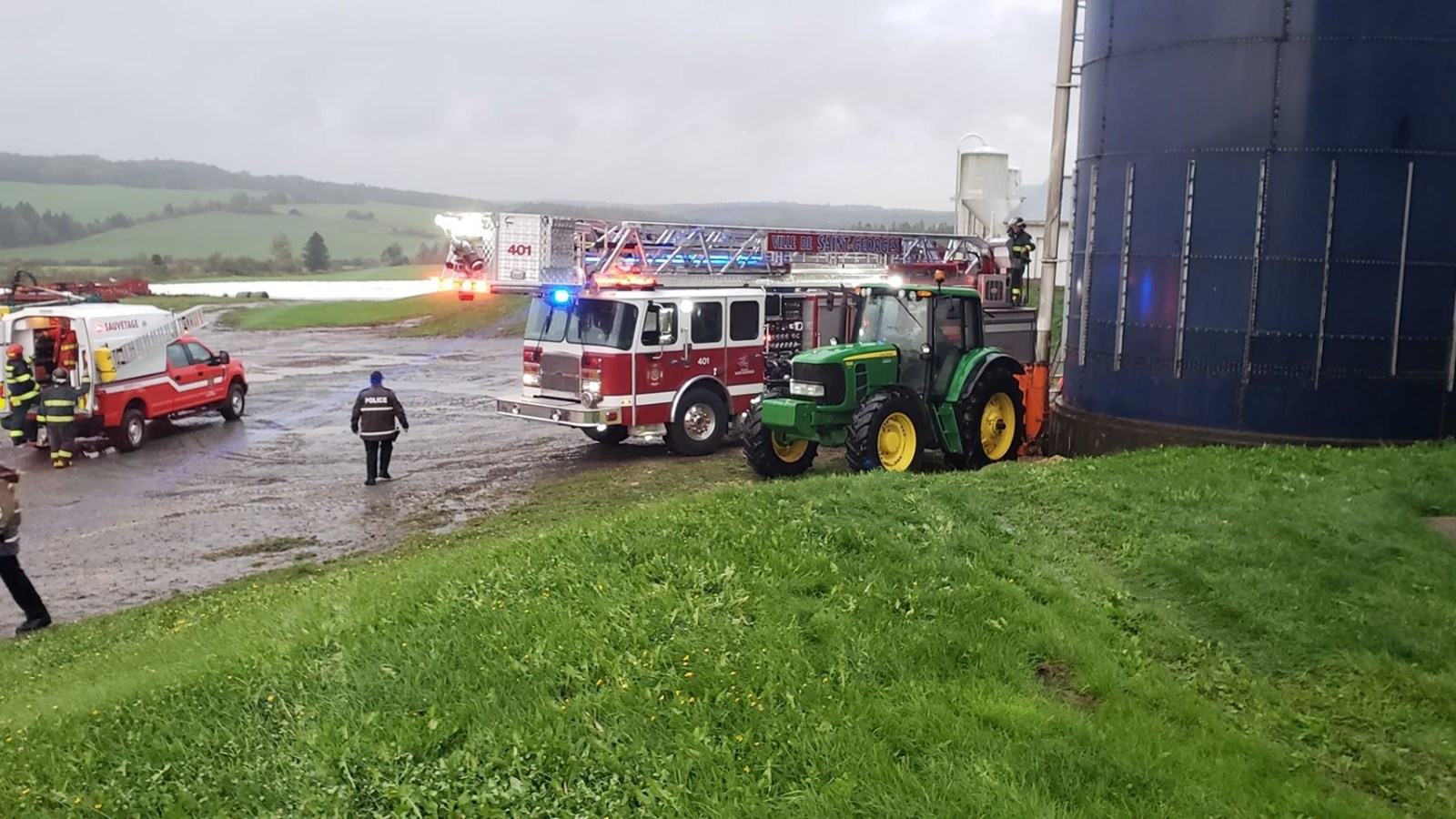 Deux agriculteurs perdent la vie dans un silo à St-Simon