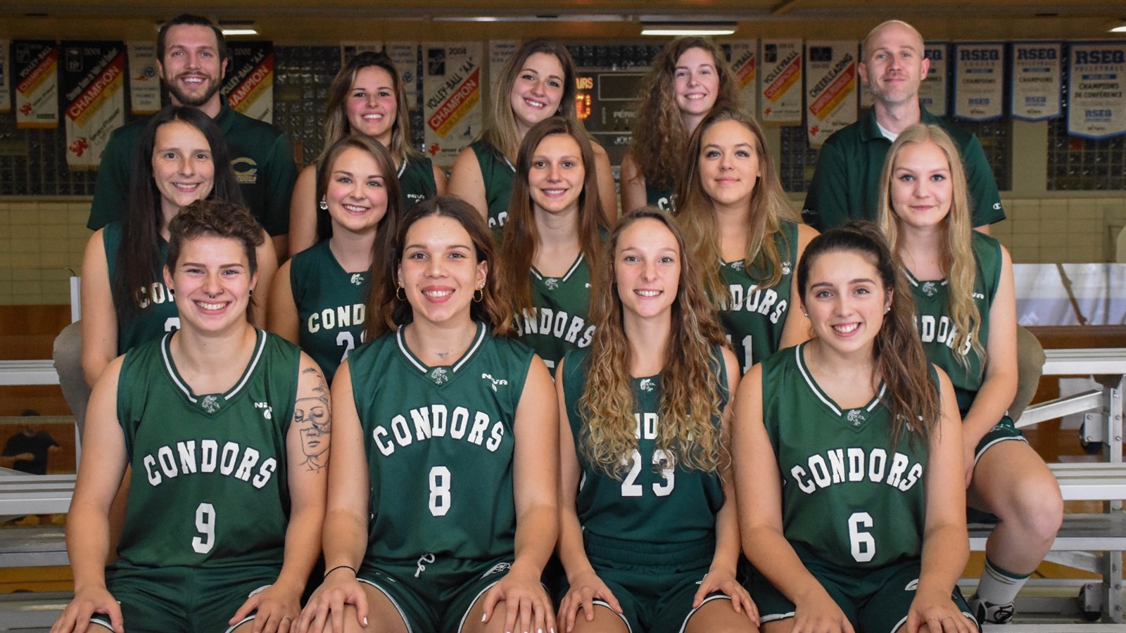 L'équipe de basketball féminin
