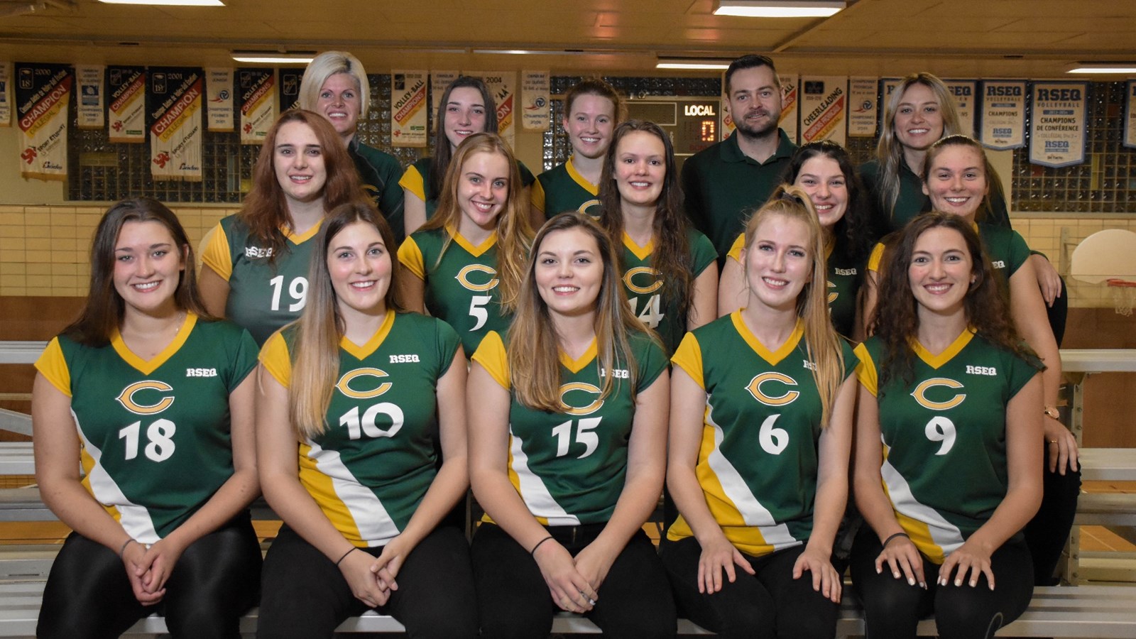 Équipe de volleyball.