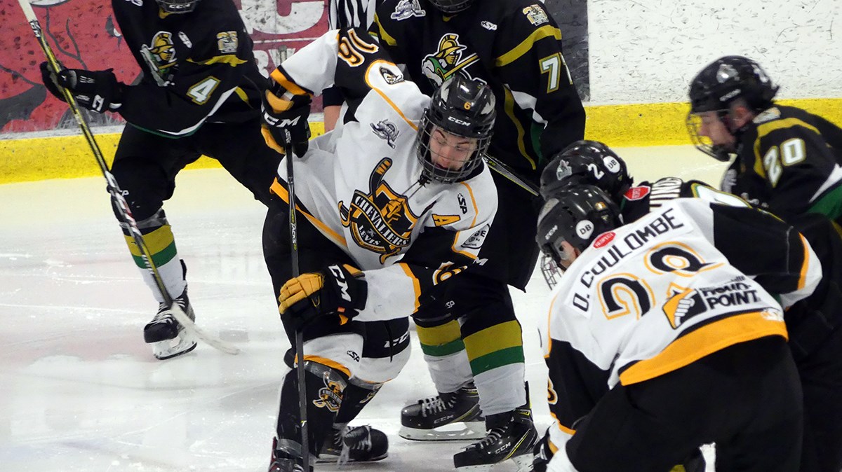 Match contre l’Intrépide de Gatineau. Photo : Ari Cambouris