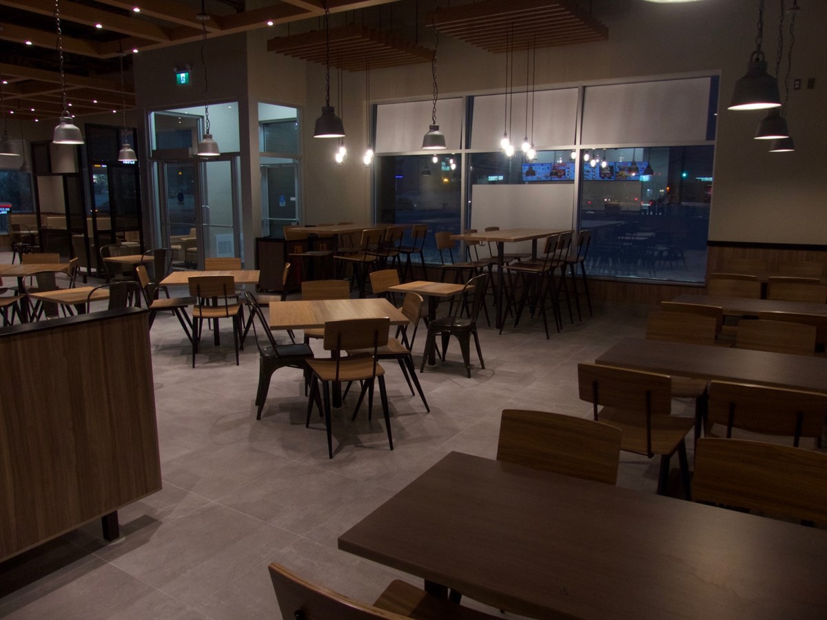 Aperçu du Burger King qui ouvrira ses portes le 14 janvier