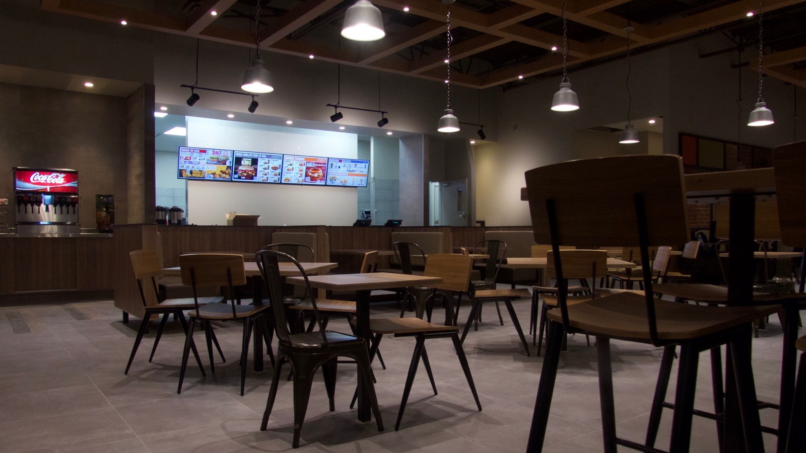 Aperçu du Burger King qui ouvrira ses portes le 14 janvier
