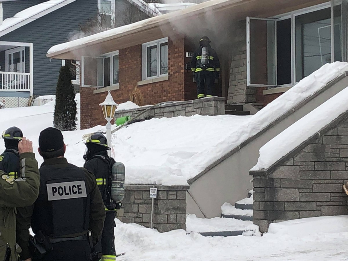 Un feu de résidence en cours à Saint-Georges