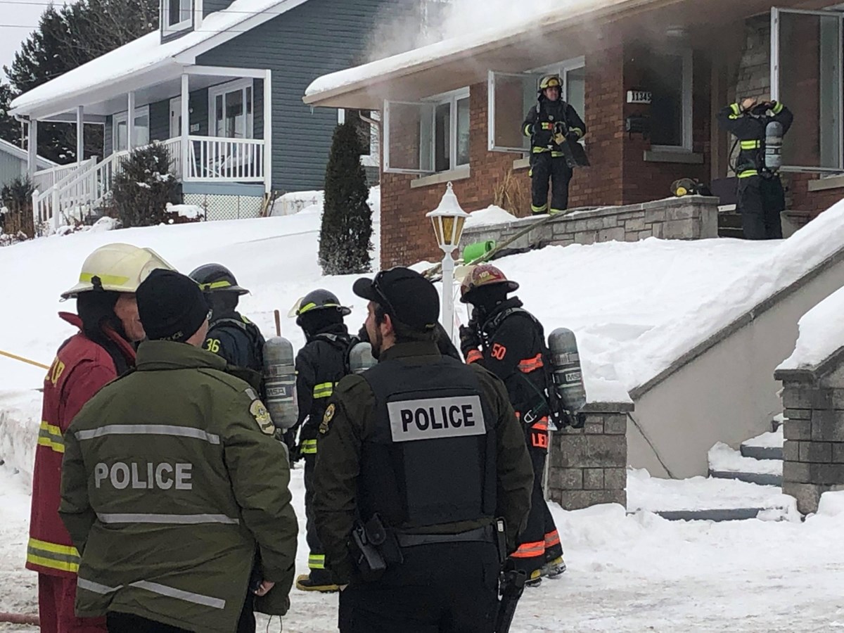 Un feu de résidence en cours à Saint-Georges