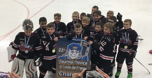 Le Garaga Novice A champion de la finale argent