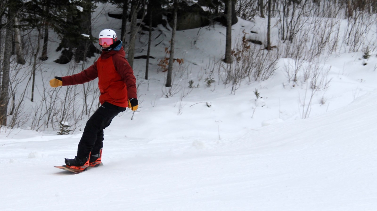 Éliot Grondin rencontre ses fans au Centre de ski de Saint-Georges