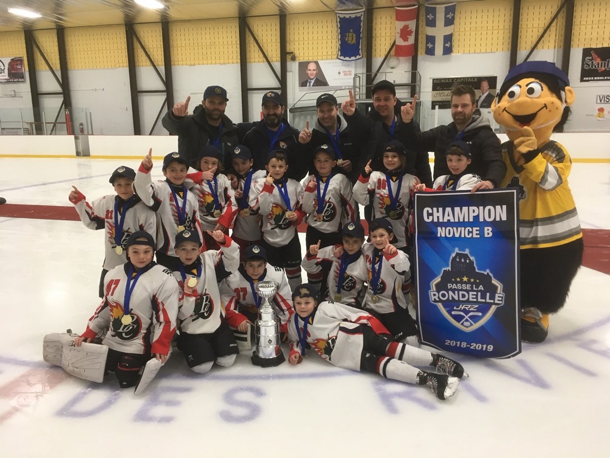 Les Baroudeurs Beauce-Centre deuxième fois champion cette saison