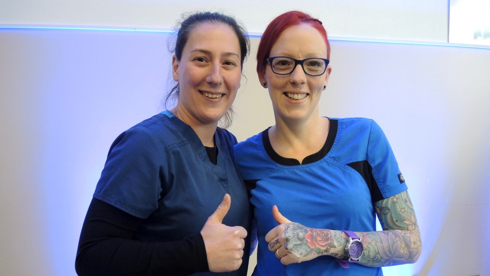 Anne-Marie et Marie-Pierre participeront au Challenge des pros en Soins infirmiers.