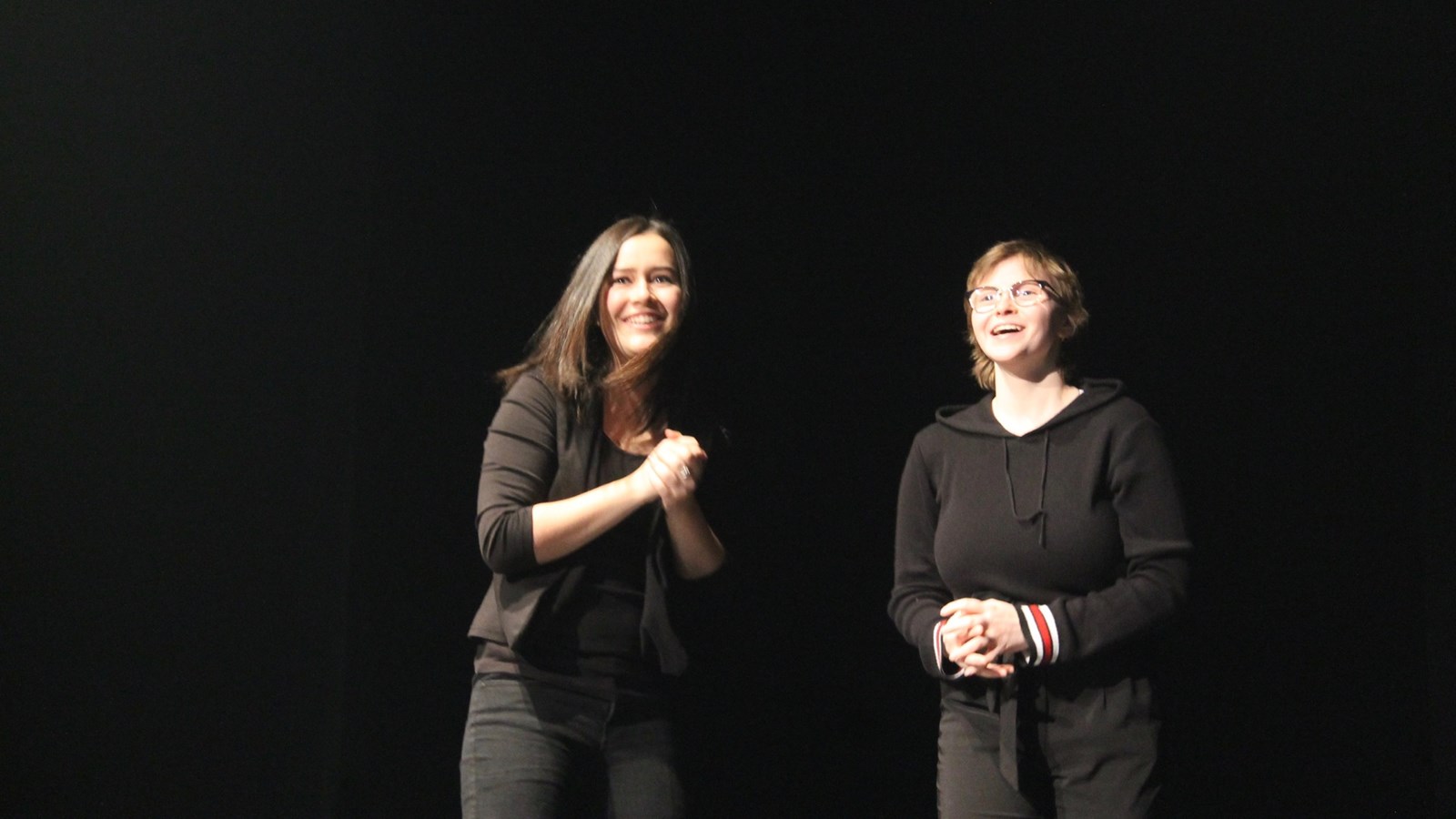 Laurie Poulin et Joanie Goudreau