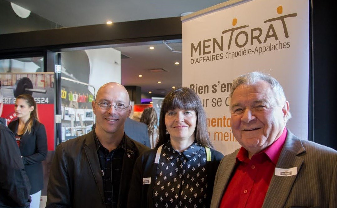Tony Gingras, Johanne Ouellet et Martin Landry 