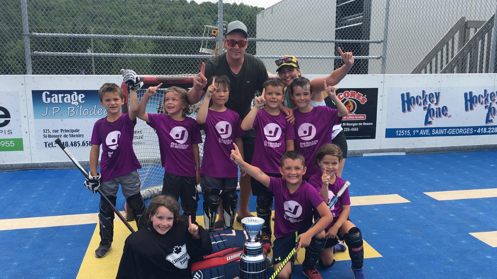 Fin de la saison estivale et inauguration pour DekHockey Saint-Georges