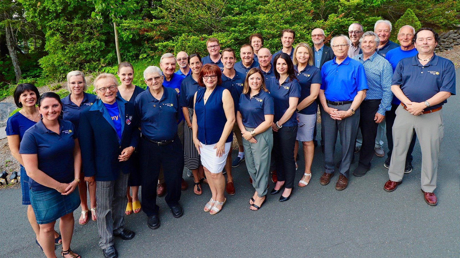 Les membres du Club Rotary 2019-2020