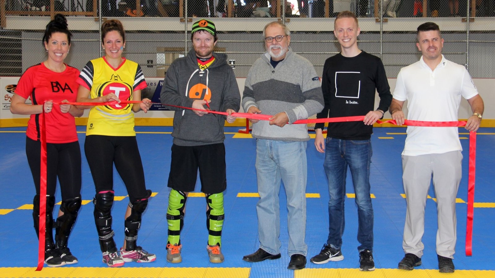 Véronique Faucher, Joannie Giguère, Michaël Gilbert, Claude Morin, Alexandre Toulouse, Olivier Morin