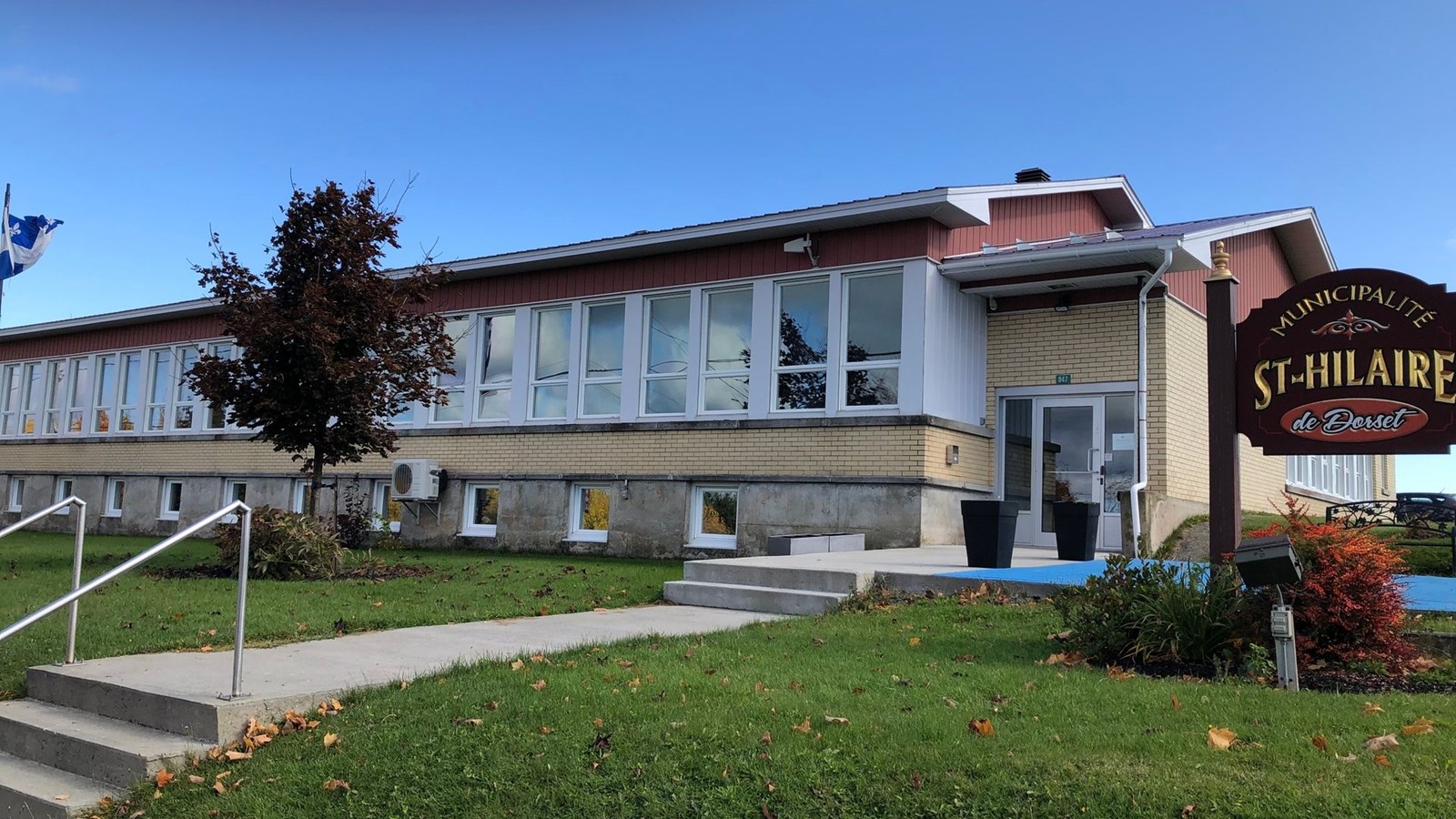 L'édifice municipal pourra recevoir les sinistrés.