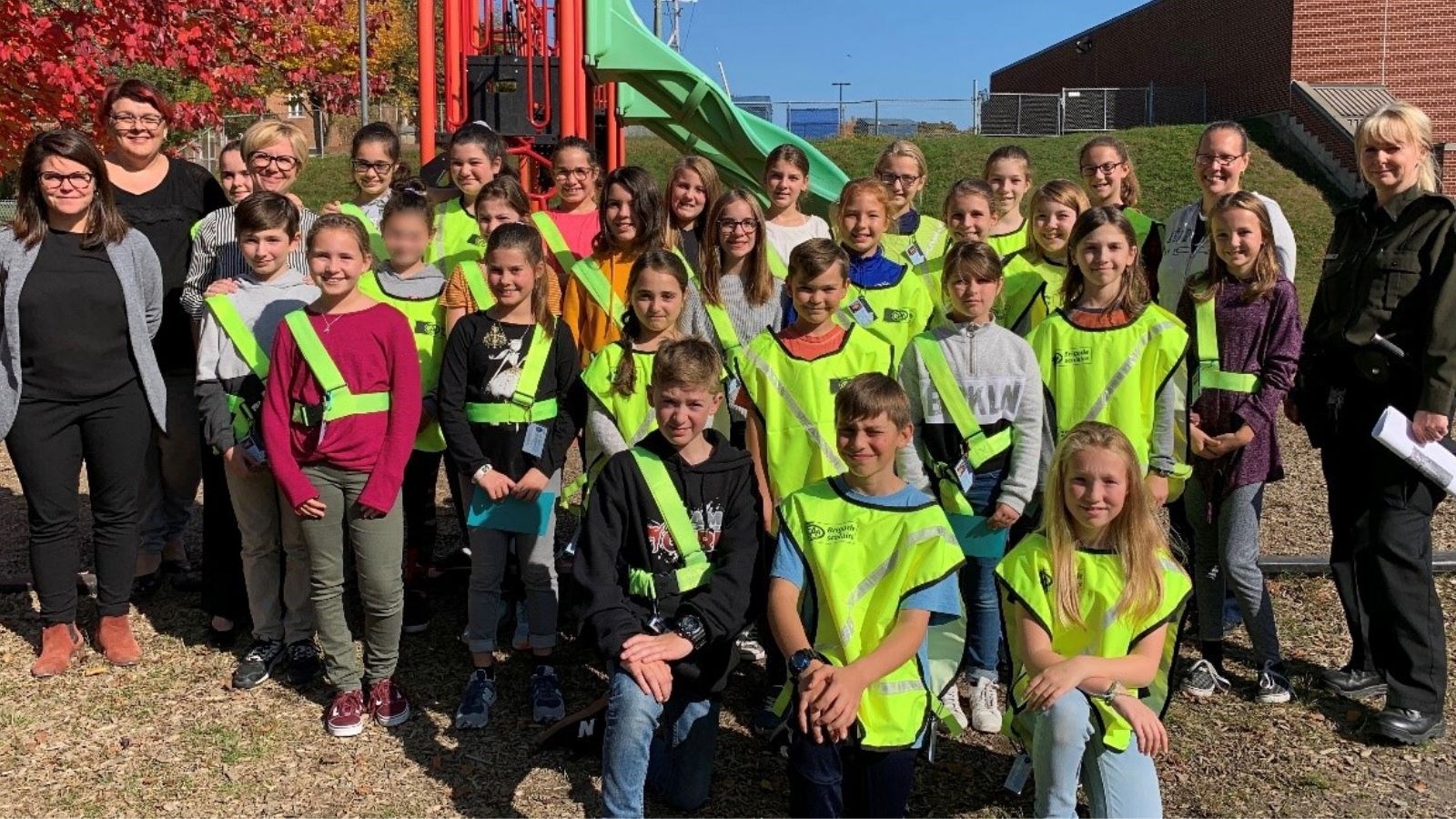 Assermentation de la brigade scolaire dans les écoles de la Nouvelle-Beauce