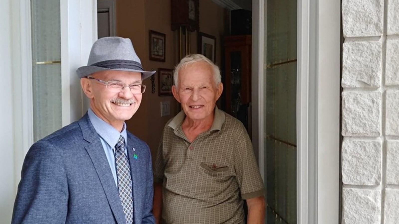 Le candidat du Parti conservateur, Richard Lehoux